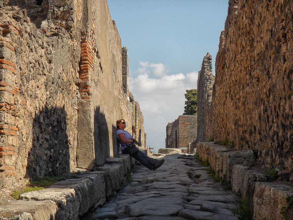 A bit of shade at Pompeii