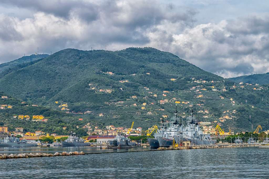 The Italian Naval Base, La Spezia