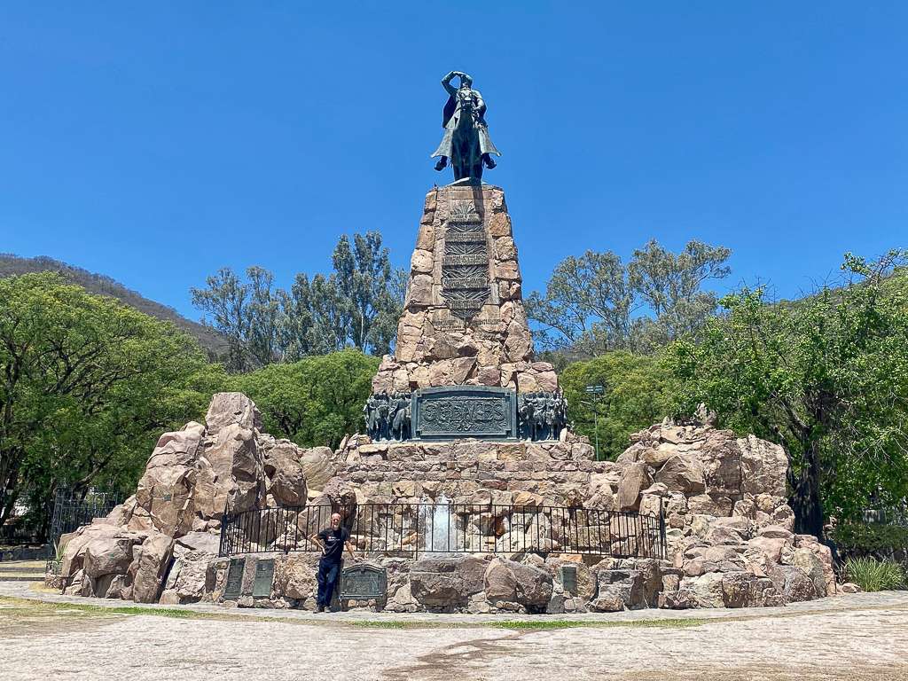 The Guemes Statue Salta