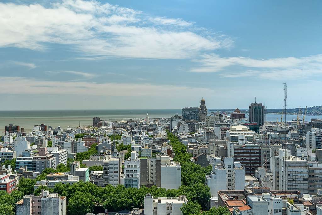 Panoramic view of Montevideo